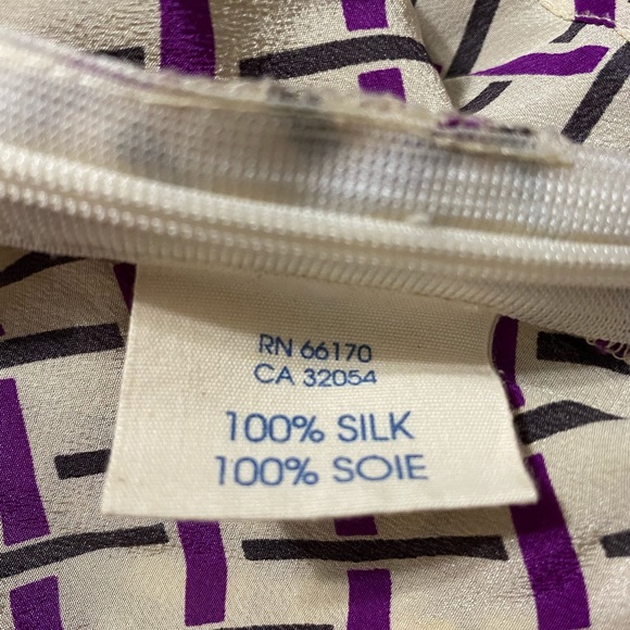 Anthropologie Edme & Esyllte Silk Top Size 4 - Picture 8 of 9